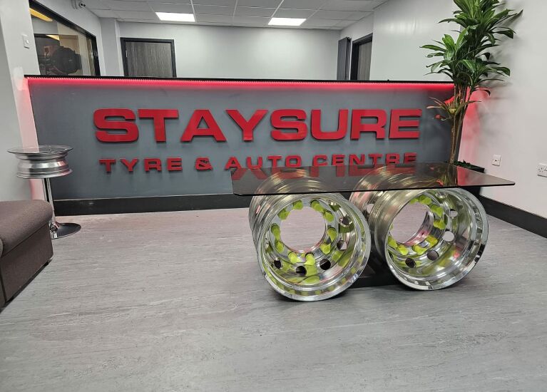STAYSURE FRONT RECEPTION 