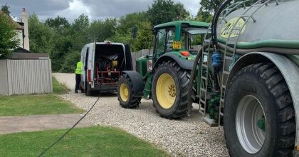 Domestic   Septic Tank Service Card