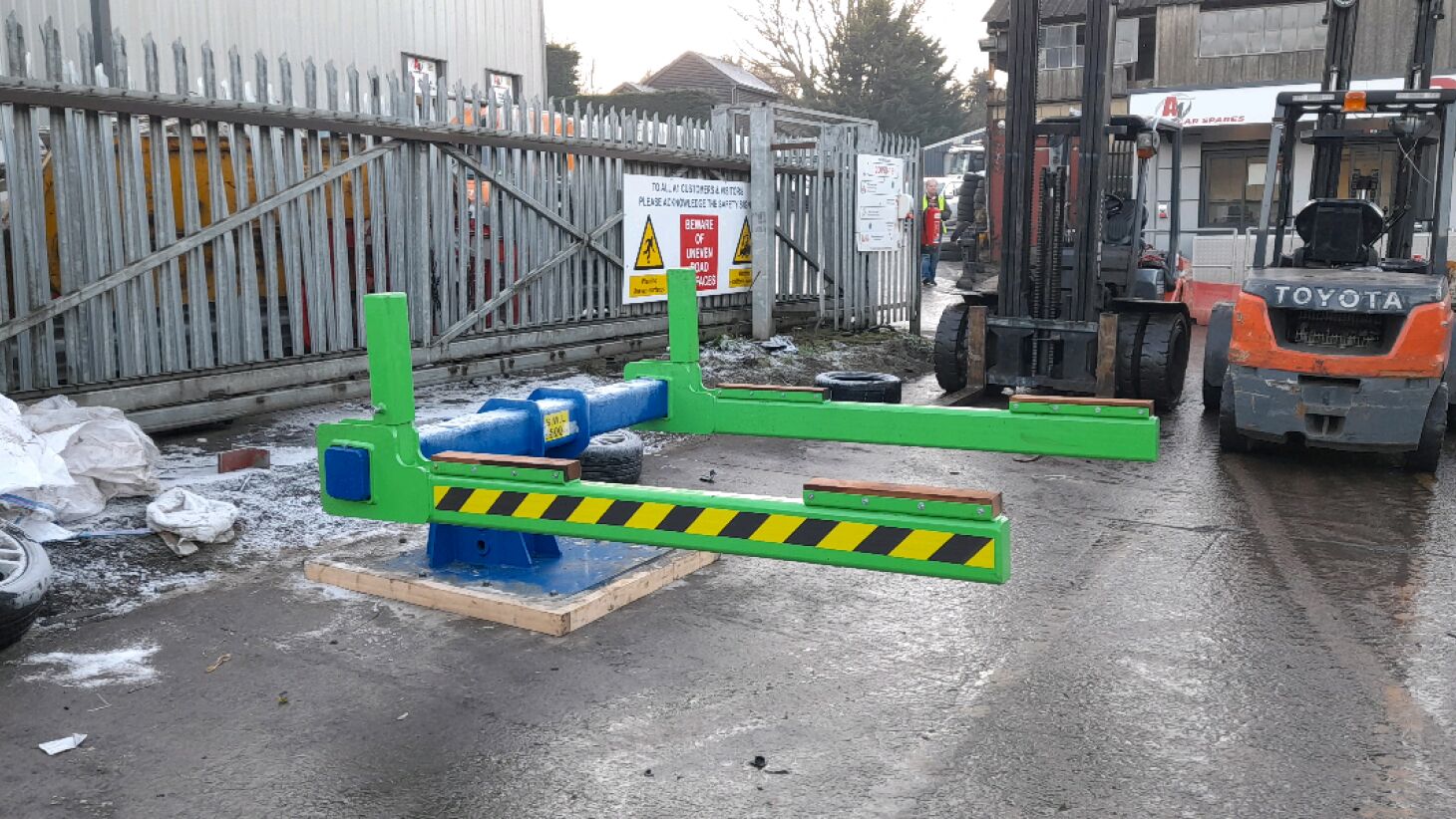 New Depot Equipment for A1 Wokingham Car Spares A1 Group