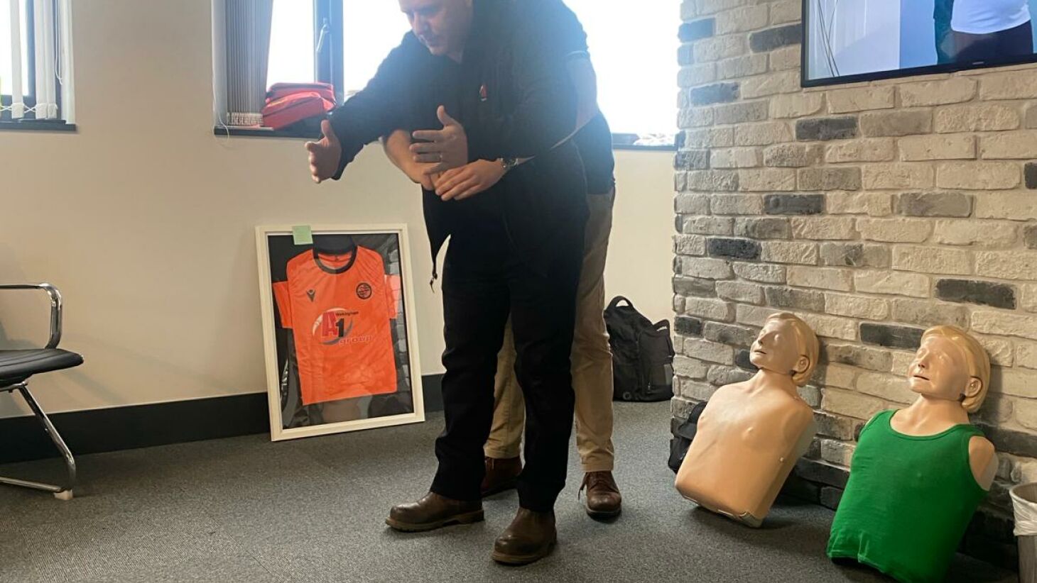 First Aid Training Demonstration