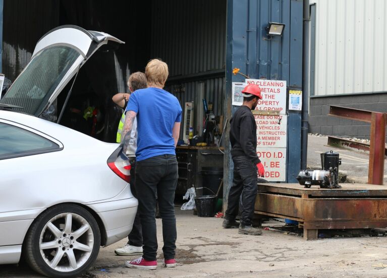 Domestic Metal Recycling Banner