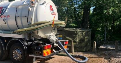 Commercial   Septic Tank Service Card