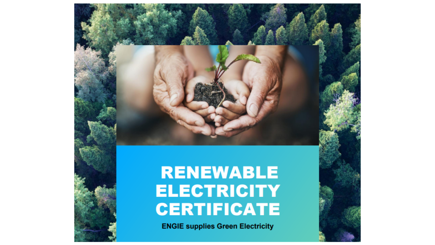 Engie Certificate for Net Zero Picture